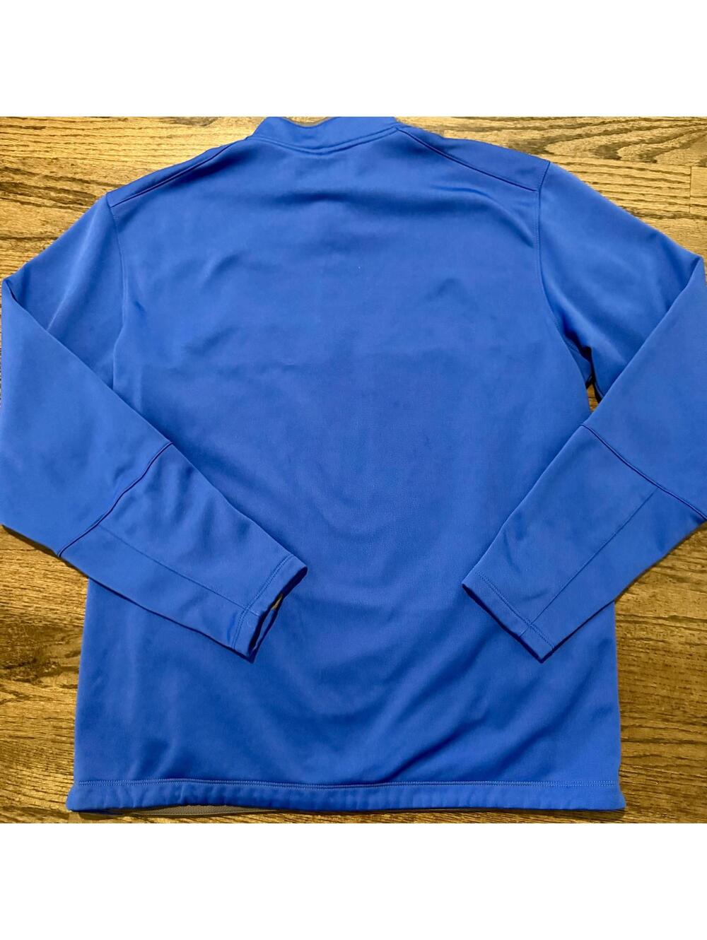 Nike Golf Men's Long Sleeve Blue & Grey Therma Fit Quarter Zip Large - Picture 2 of 7